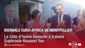 Biennale Euro-Africa de Montpellier : la Côte d’Ivoire honorée à travers Euphrasie Kouassi Yao