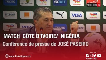 CAN 2023: Conférence de presse de JOSÉ PASEIRO après le match Côte dIvoire – Nigéria