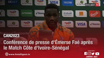 CAN 2023: Conférence de presse de Emerse FAÉ après le Match Côte d’Ivoire-Sénégal
