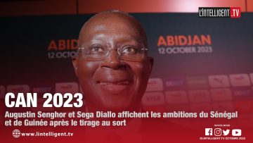 CAN 2023: Senghor et Diallo affichent les ambitions du Sénégal et de Guinée après le tirage au sort