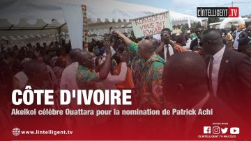 Côte dIvoire : AKÉIKOI célèbre Ouattara pour la nomination de PATRICK ACHI