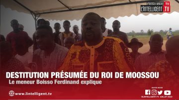 Destitution présumée du Roi de Moossou : le meneur Boisso Ferdinand explique
