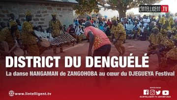 District du Denguélé : la danse NANGAMAN de ZANGOHOBA au cœur du DJEGUEYA Festival