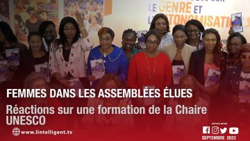 Femmes dans les assemblées élues : réactions sur une formation de la Chaire UNESCO