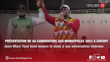 Jean-Marc Yacé tend encore la main à ses adversaires internes pour les municipales 2023