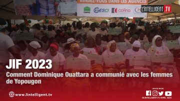 JIF 2023 : comment Dominique Ouattara a communié avec les femmes de Yopougon