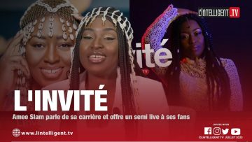 LINVITÉE Amee Slam parle de sa carrière et offre un semi live à ses fans