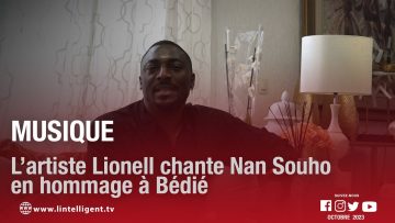 Musique : l’artiste Lionell chante Nan Souho en hommage à Bédié