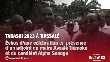 Tabaski 2023 à Tiassalé : échos dune célébration en présence dun adjoint du maire Assalé Tiémoko