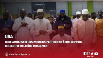 USA : deux ambassadeurs ivoiriens participent à une rupture collective du jeûne musulman