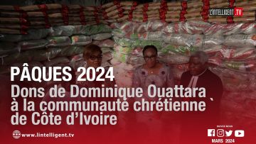 Pâques 2024 :Dons de Dominique Ouattara à la communauté chrétienne de Côte d’Ivoire