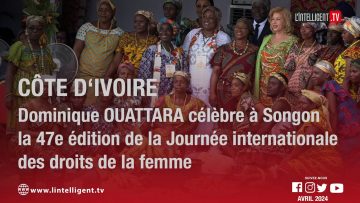 Côte dIvoire: Dominique OUATTARA célèbre à Songon la 47e édition de la JIF