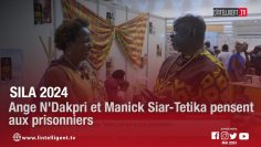 SILA 2024: Ange NDakpri et Manick Siar Tetika pensent aux prisonniers