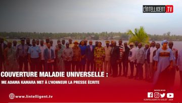 Couverture maladie universelle : Me Adama KAMARA met à l’honneur la presse écrite