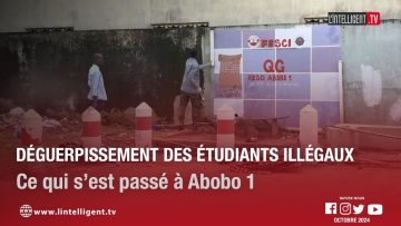 Déguerpissement des étudiants illégaux : ce qui s’est passé à Abobo 1