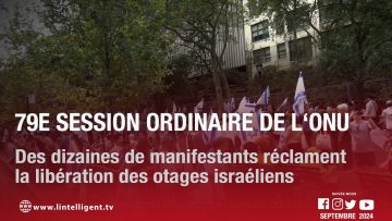 Des dizaines de manifestants réclament la libération des otages israéliens