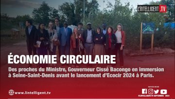 Économie circulaire : des proches de CISSÉ Bacongo en immersion à Seine-Saint-Denis