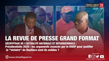 LA REVUE DE PRESSE GRAND FORMAT du vendredi 19 juillet 2024