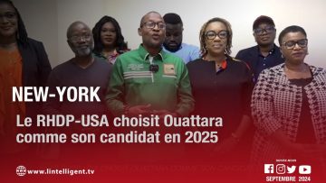 Le RHDP-USA choisit Ouattara comme son candidat en 2025