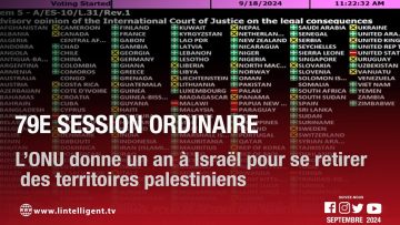 L’ONU donne un an à Israël pour se retirer des territoires palestiniens