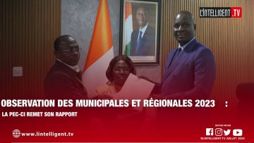 Observation des municipales et régionales 2023 : la PEC-CI remet son rapport