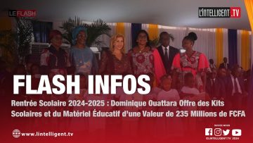 Rentrée Scolaire 2024-2025 : Dominique Ouattara Offre des Kits Scolaires