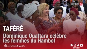 Taféré : Dominique OUATTARA  célèbre les femmes du Hambol