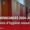 Tradimo Vacances 2024 – Jour 5 : un service d’hygiène rassurant