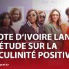 Un projet détude sur la masculinité positive lancé à Abidjan