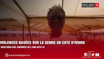 Violences basées sur le genre en Côte d’Ivoire : réactions aux journées de l’Ong APSY