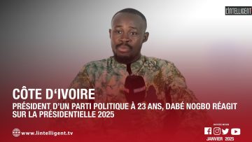 Président d’un parti politique à 23 ans, Dabé Nogbo réagit sur la présidentielle 2025