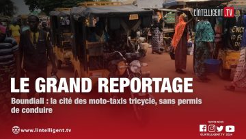 Reportage – Boundiali : la cité des moto-taxis tricycle, sans permis de conduire