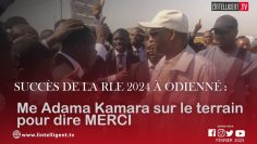 Succès de la RLE 2024 à Odienné : Me Adama Kamara sur le terrain pour dire MERCI