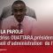 À VOUS LA PAROLE avec Chifôl Idriss OUATTARA, écrivain, leader de jeunesse
