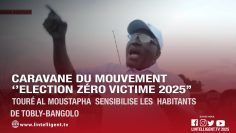 Caravane du mouvement ‘’Election zéro victime 2025’’ : Al MoustaphA  sensibilise